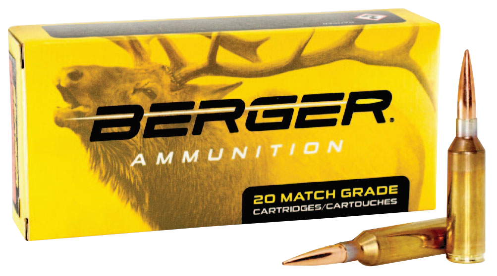 Bergara Berger Bullets 6.5 PRC Elite Hunter 156 Grain 20 Rounds
