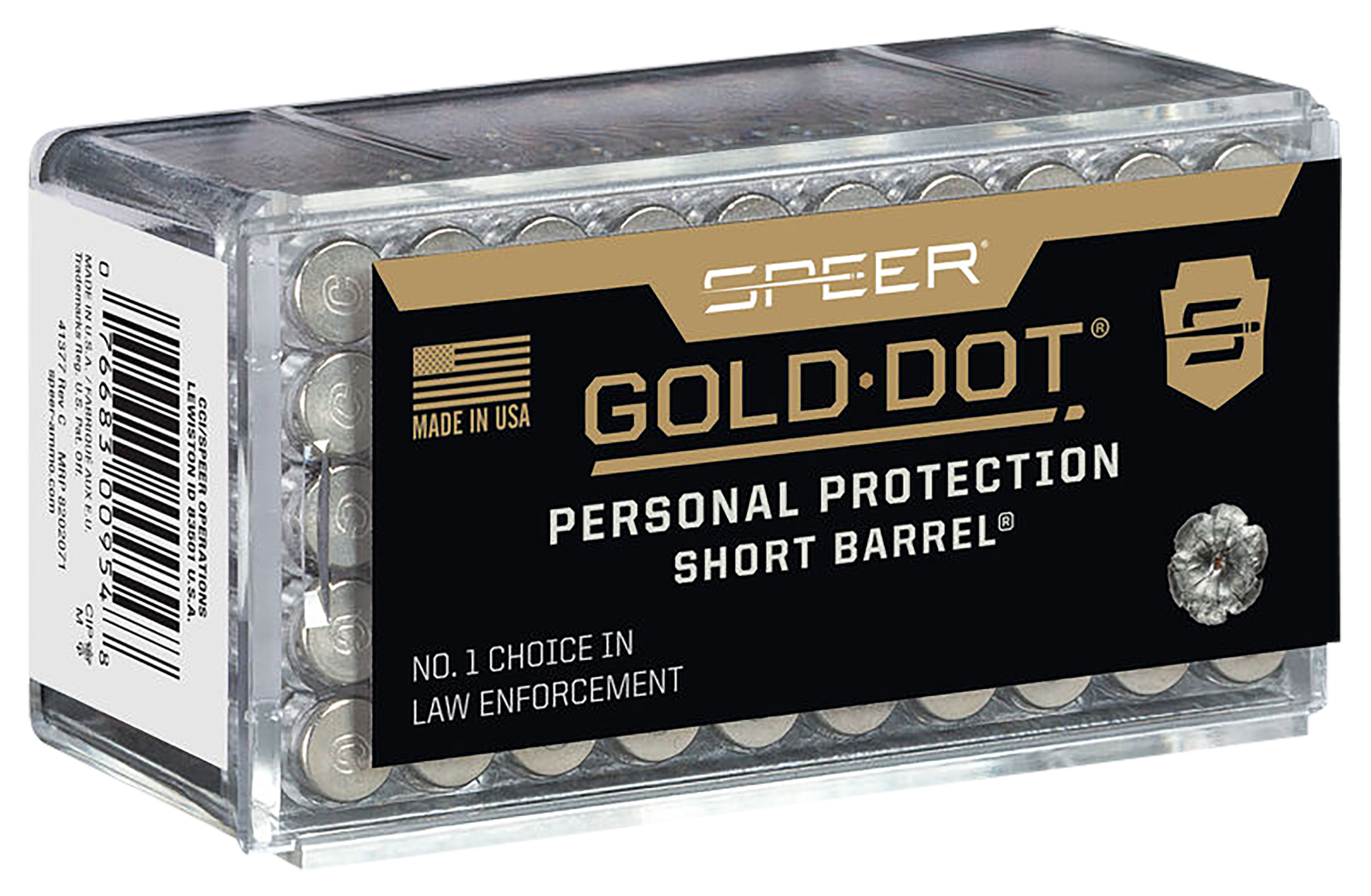 Speer Gold Dot Short Barrel Handgun Ammo 22 WMR 40 gr. HP 50 rd.