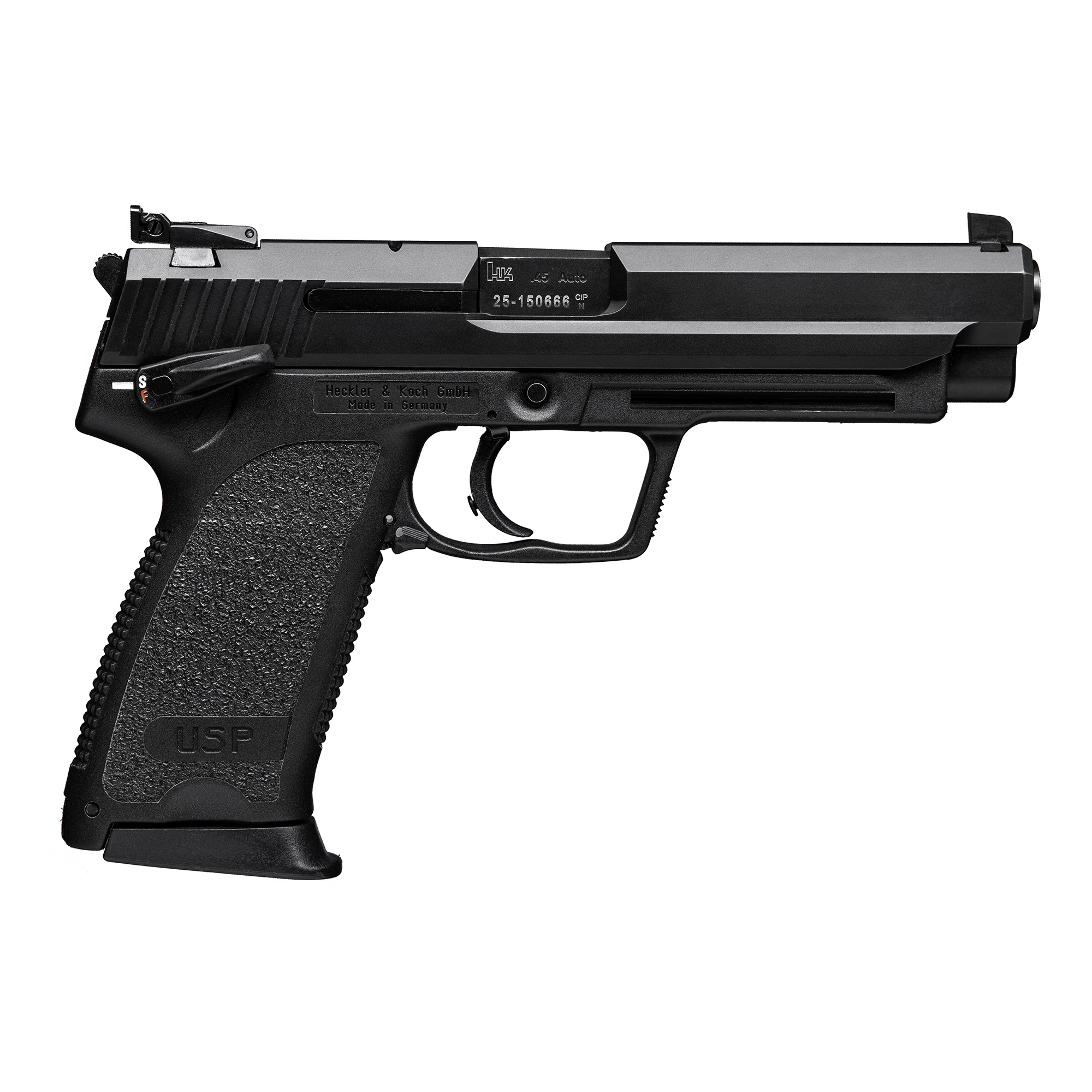 Heckler & Koch USP Expert V1 45 ACP 5.19in 12 Rounds Black Finish - 81000364 - 642230260412
