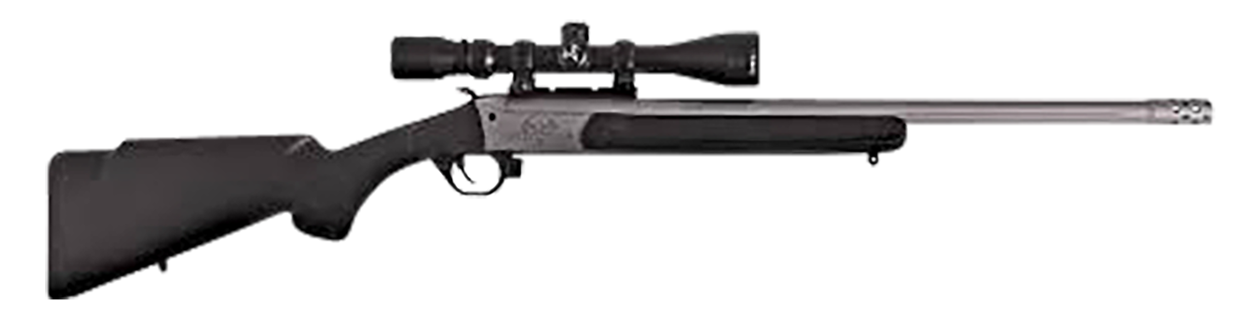 Traditions CRS-351130WT Outfitter G3 Takedown 35 Whelen 1rd 22", Stainless Cerakote Barrel/Rec, Black Synthetic Stock, Muzzle Brake, 3-9x40mm BDC Scope