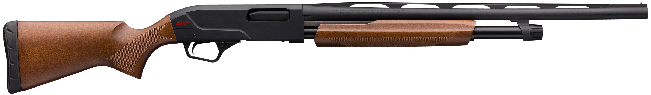 Winchester SXP Field Youth 12GA, 24in. Barrel, 4rd, Wood Stock & Forend - Black (48702017070)