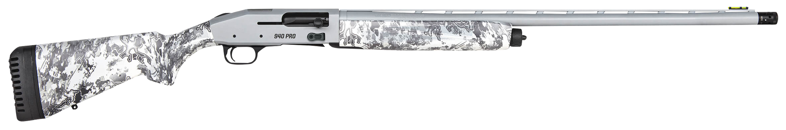 Mossberg 940 Pro Waterfowl 12GA, 28in. Barrel, 4rd, TrueTimber Snow Camo Stock & Forend - Gray (85168)