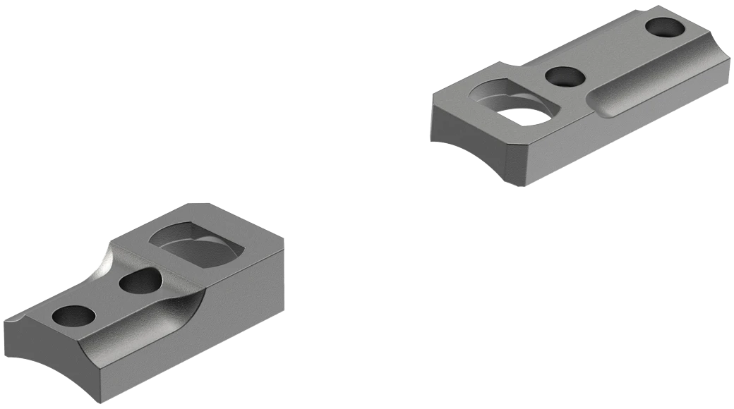 Leupold Dual Dovetail Base Set Matte for Kimber 8400