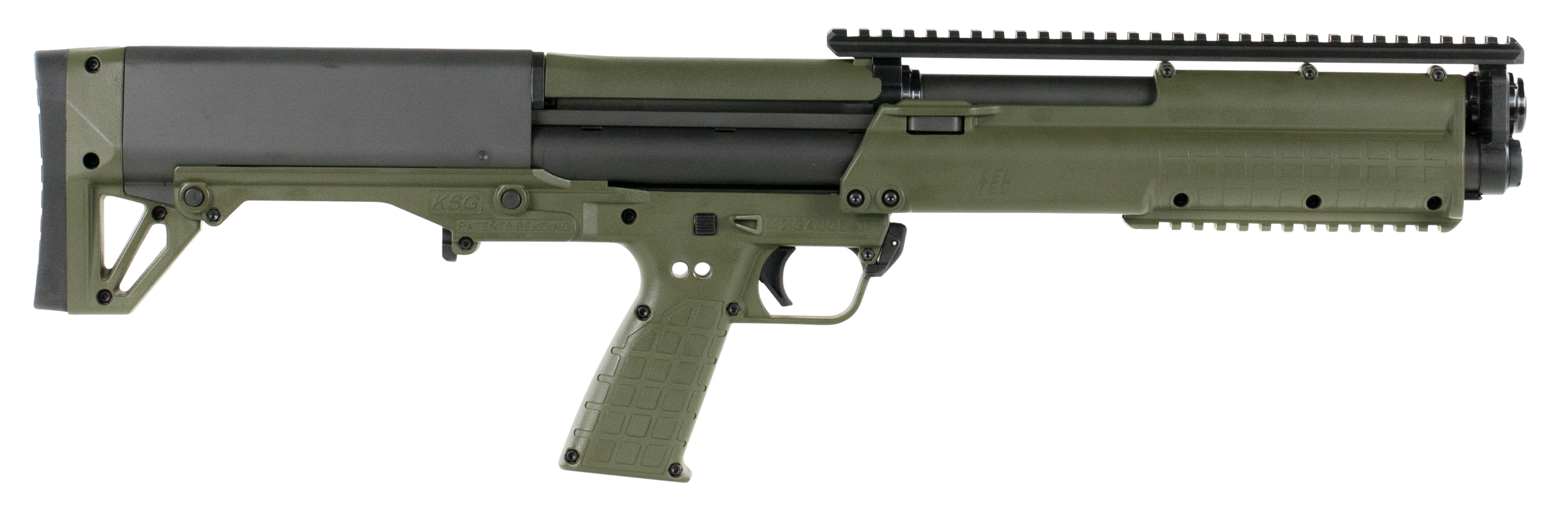 Kel-Tec KSG Bullpup, 12GA, 18.5in. Barrel, 14rd - OD Green (KSGGRN)