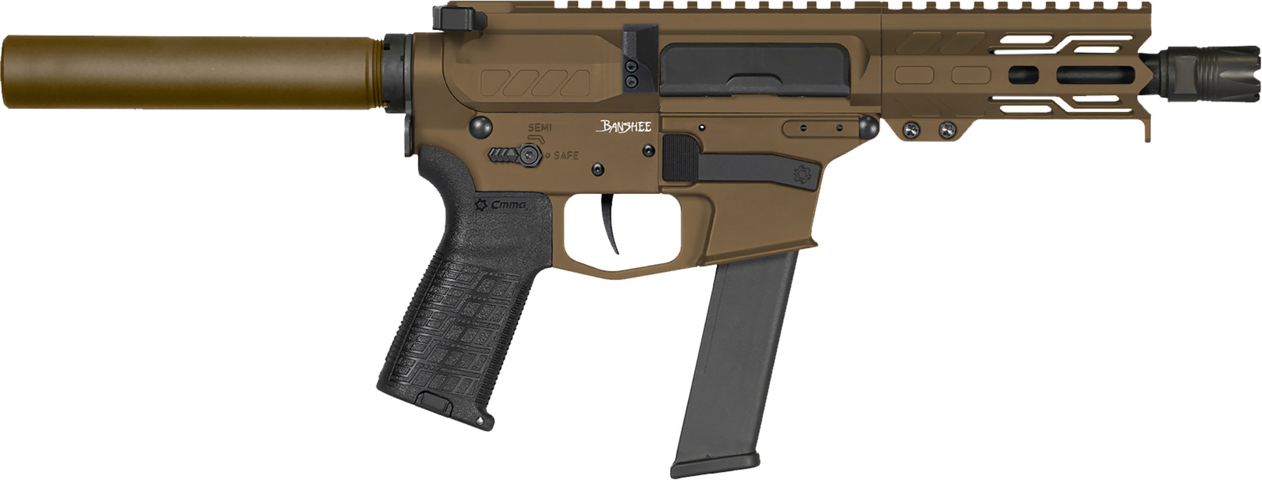 CMMG Banshee MKGS 40 S&W 8" 30-Round Midnight Bronze