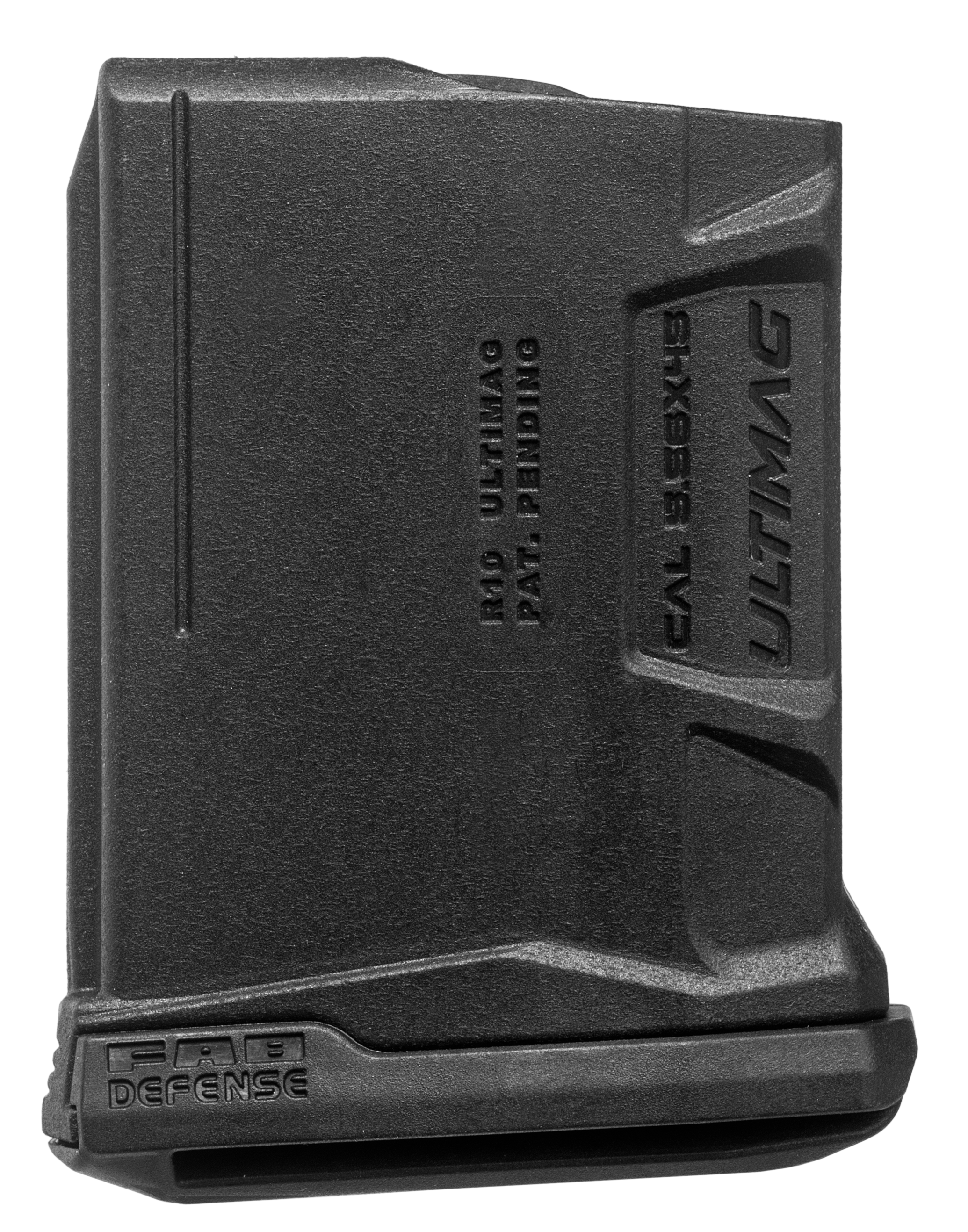F.A.B. Defense FXUMAGR10 Ultimag 10R 10rd 5.56x45mm NATO AR-15 M16 M4 Polymer Steel