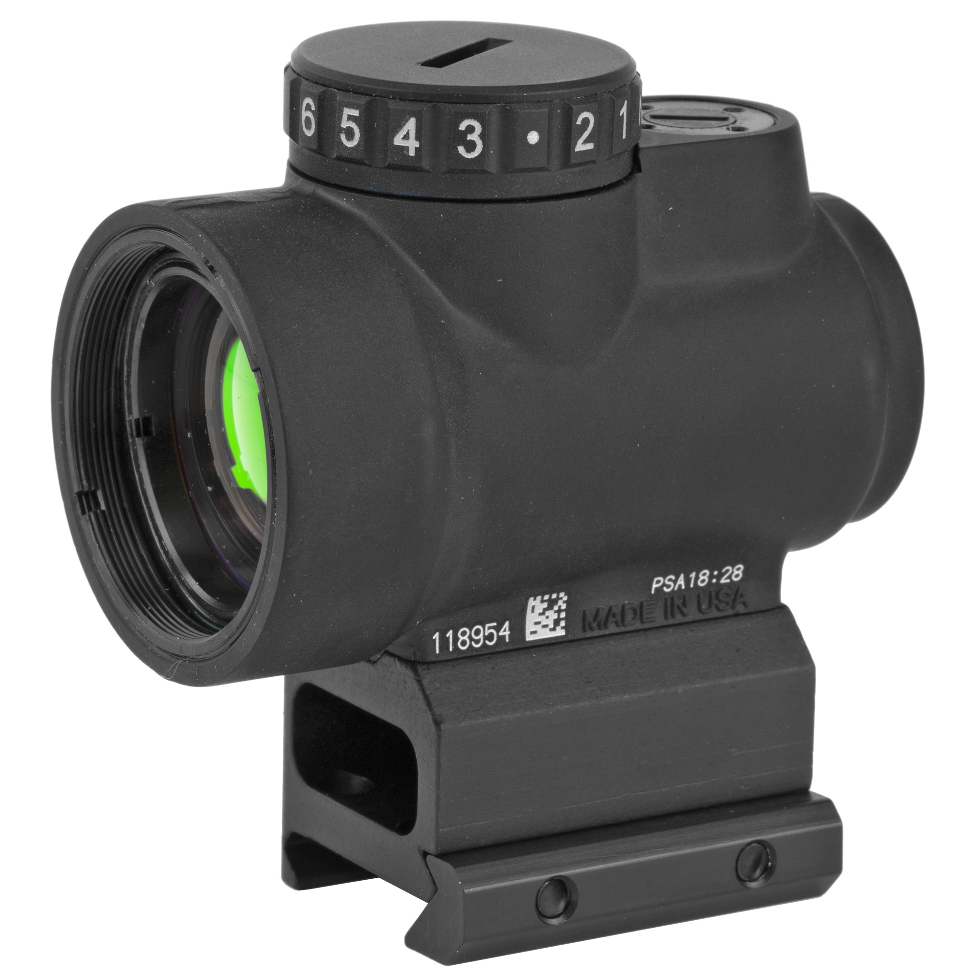 Trijicon Mro Red Dot 1x25mm 2 MoA with Picatinny Full CoWitness Mount