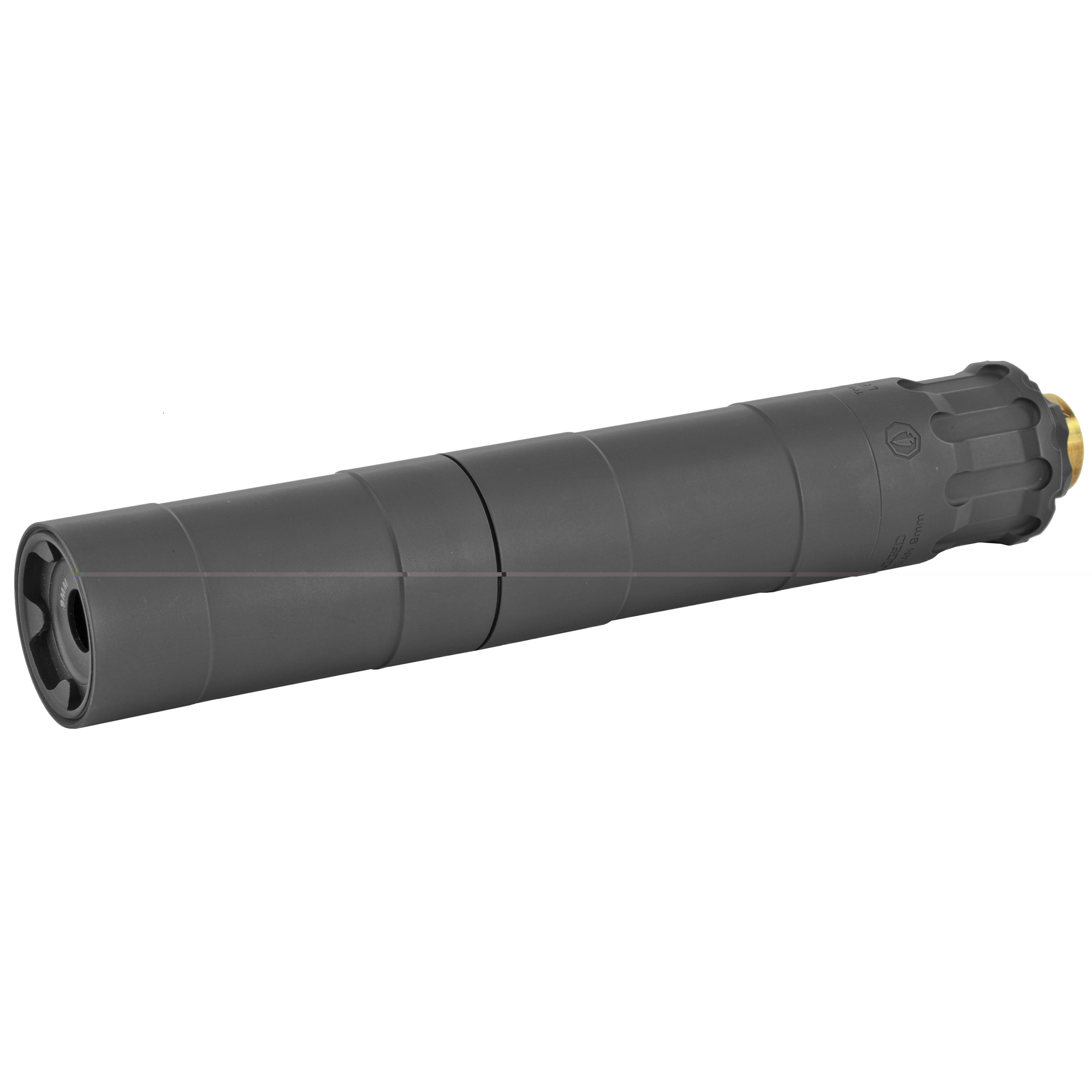 Rugged Suppressor Obsidian9 9mm Luger 17-4 Stainless Steel Cerakote Finish