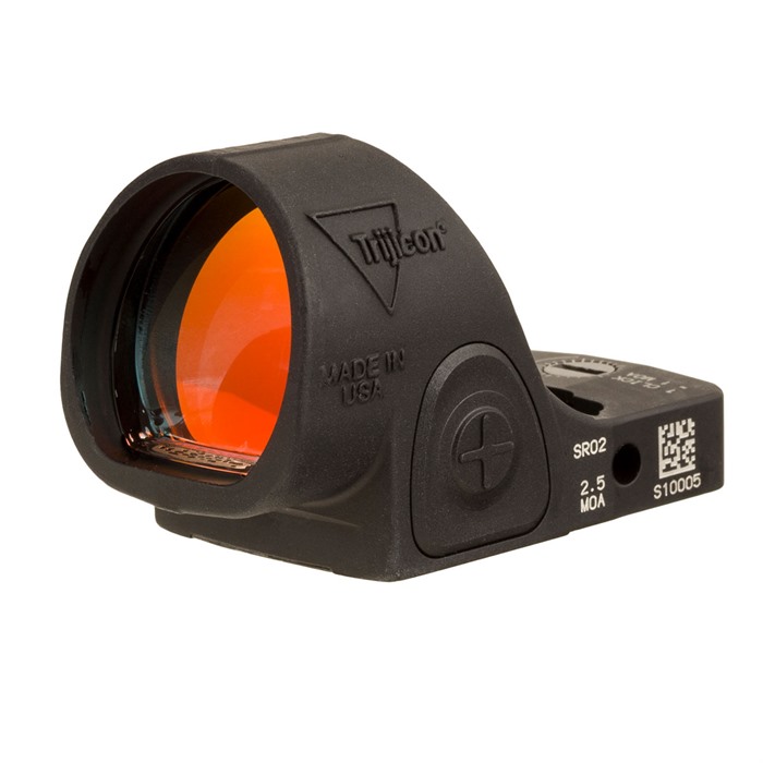 Trijicon 2500003 SRO  Matte Black 1 x 0.98" x 0.89" 5 MOA Red Dot