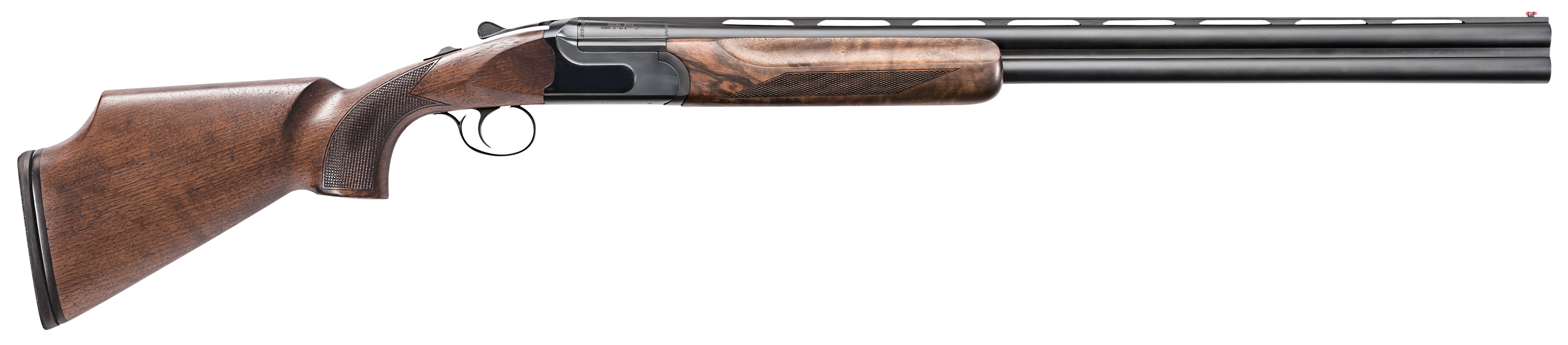 Charles Daly 214E 12GA, 28in. Barrel, 2rd, Wood Stock & Forend  - Black (930126)