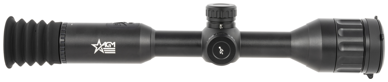 AGM Global Vision 3142455006DTL1 Adder TS50-384 Thermal Rifle Scope Black 4-32x50mm Multi Reticle, Digital 1x/2x/4x/8x Zoom 384x288, 50Hz Resolution