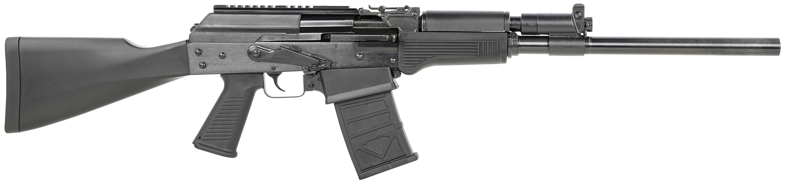 JTS M12AK 12GA, 18.7in. Barrel, 5rd - Black (M12AK)