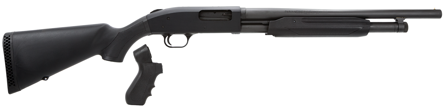 Mossberg 500 Special Purpose 12GA, 18in. Barrel, 5rd, Incl. Pistol Grip kit - Black (50521)