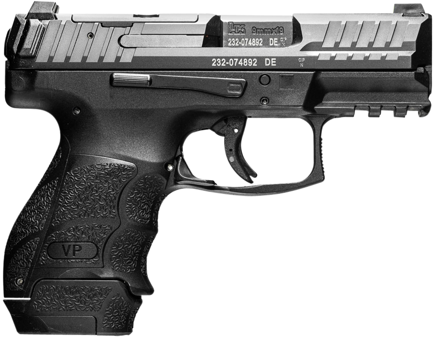 HK VP9 SK, 9mm Luger, 3.2in. Barrel, 15rd, Optic Ready - Black (81000811)