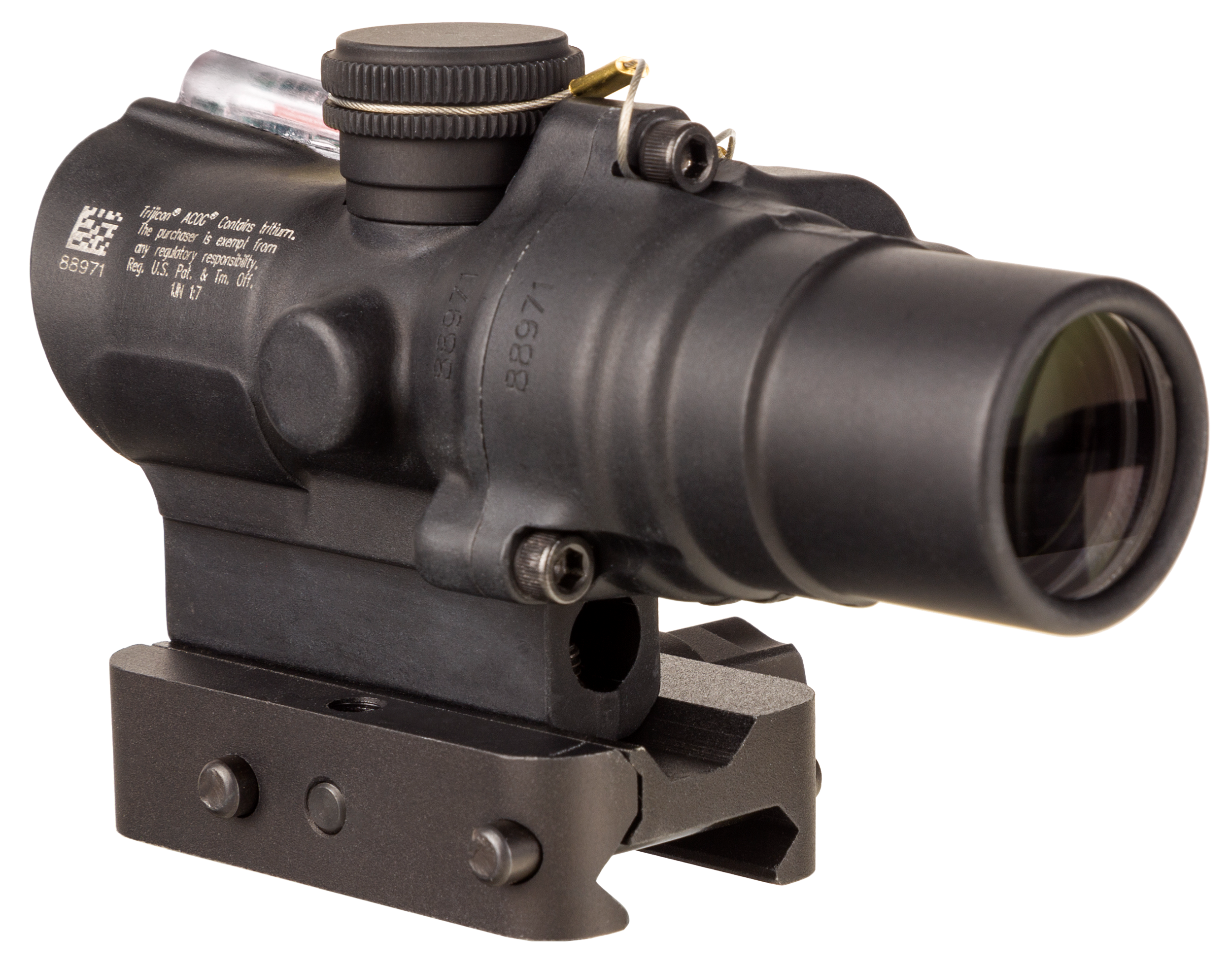 Trijicon TA44 ACOG 1.5x16 Rifle Scope Red Ring 2 MOA Dot QLOC Mount