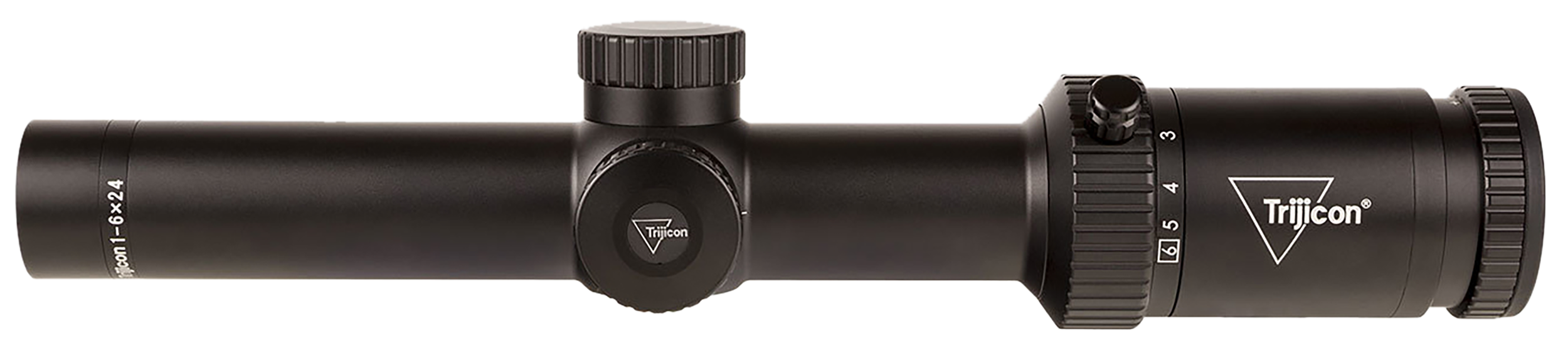 Trijicon Credo HX 1-6x24mm 30mm Tube Satin Black Red MOA Segmented Circle Reticle LED