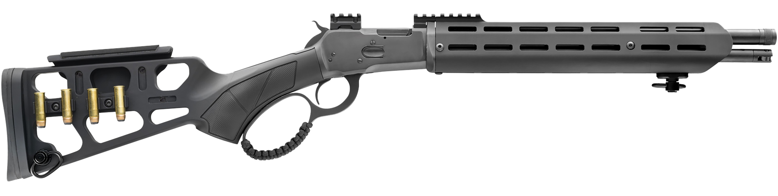 Chiappa 92 TD AE Tactical Rifle 44 Remington Magnum 16.5 in 5 Rounds Mat Blued