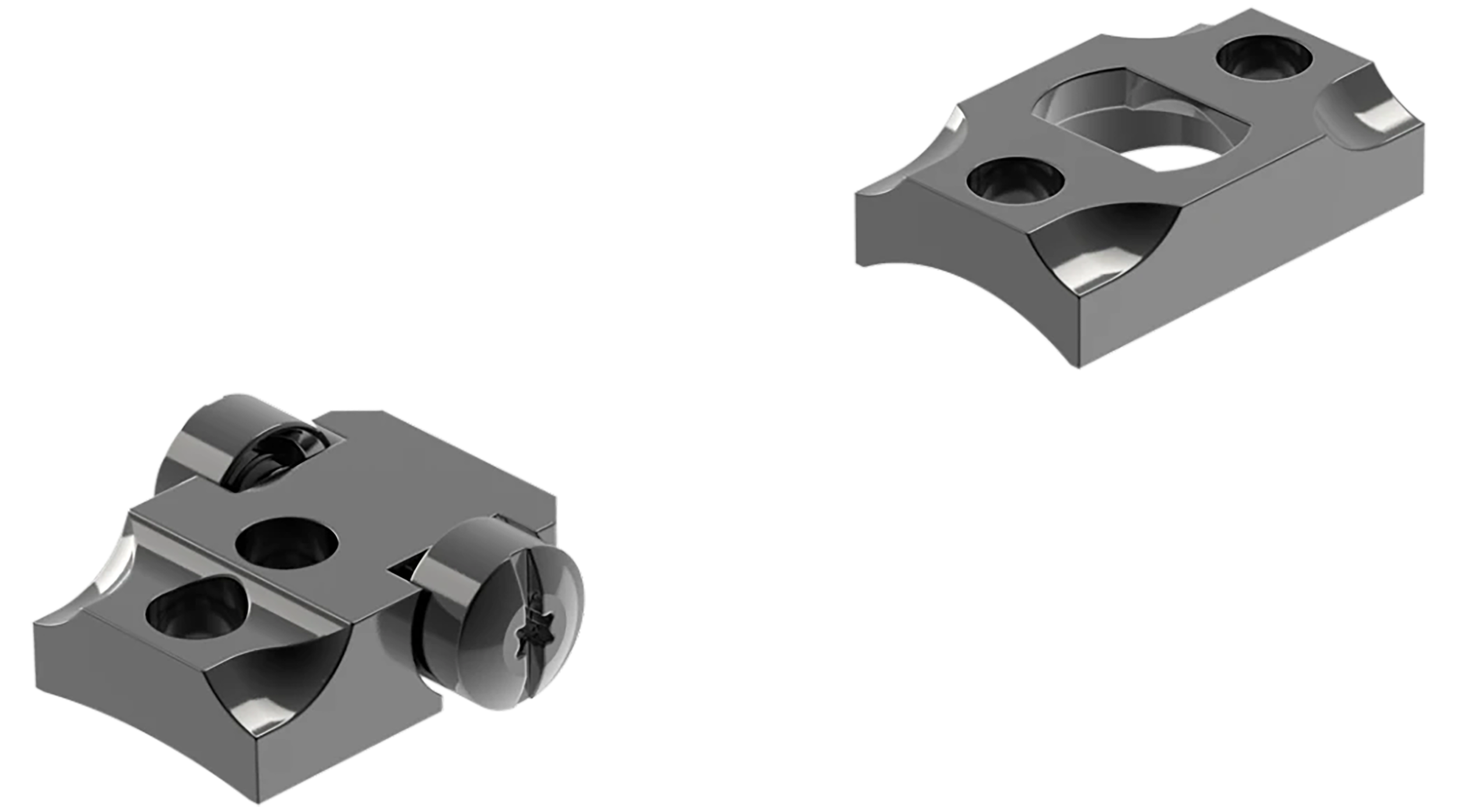 Leupold Standard Base Remington 7 Two Piece Steel Rifle Scope Mount