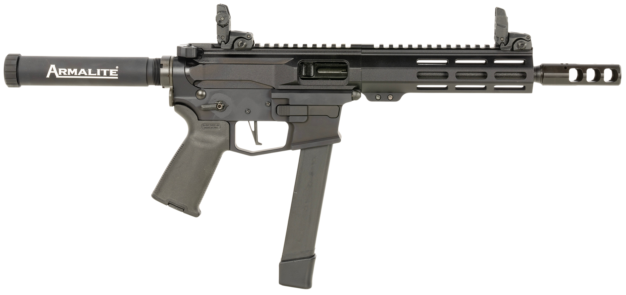 Armalite M15 PDW40, 40 S&W, 8.5in. Barrel, 31rd, Buffer Tube (No Brace) - Black (M15PDW40) Armalite M15 PDW40, 40 S&W, 8.5in. Barrel, 31rd, Buffer Tube (No Brace) - Black (M15PDW40)