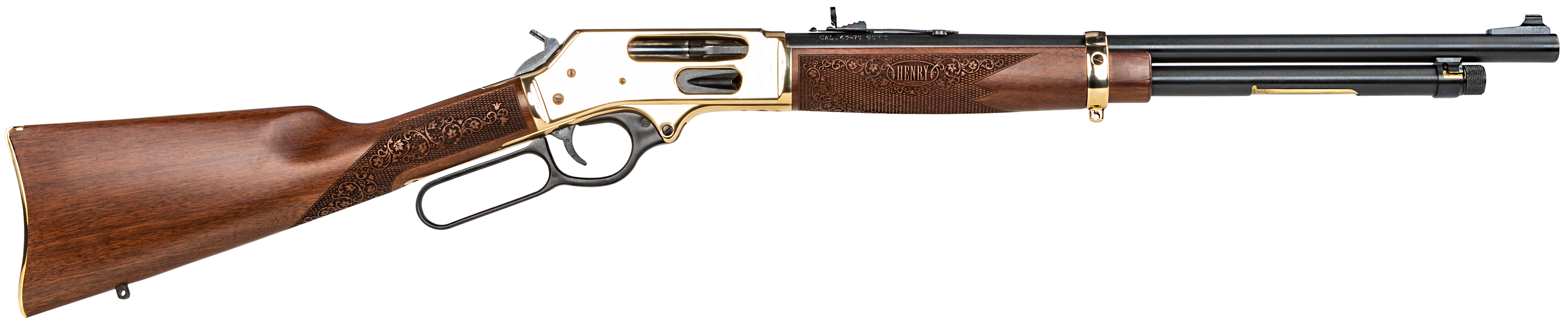 Henry H0244570 Side Gate Lever Action 45-70 Government 19.80" 5 Rounds Brass