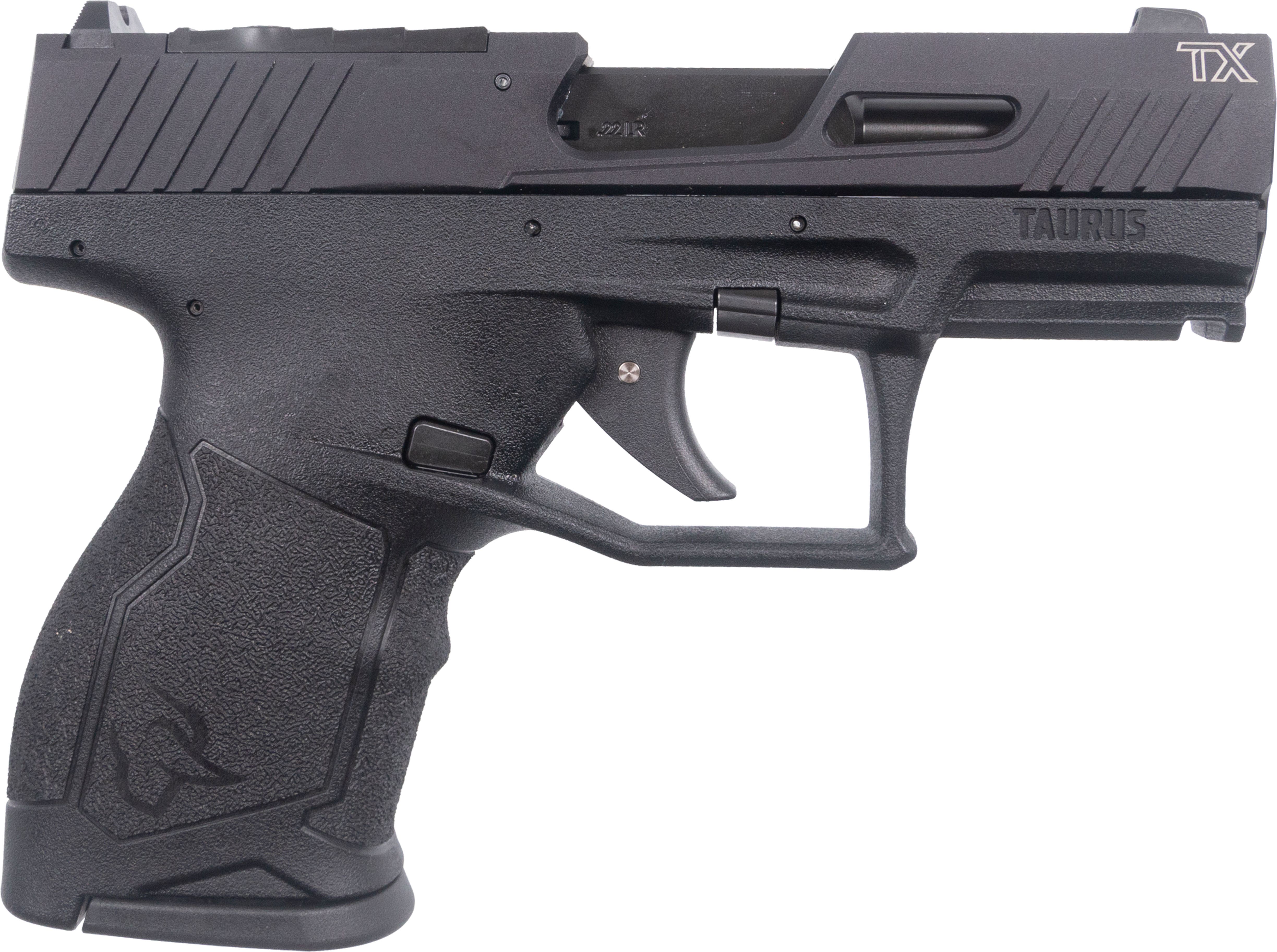 Taurus TX™ Compact 22 Pistol - Black | .22LR | 3.6" Barrel | 13rd | Non Manual Safety - 1-TX22231 - 725327939580