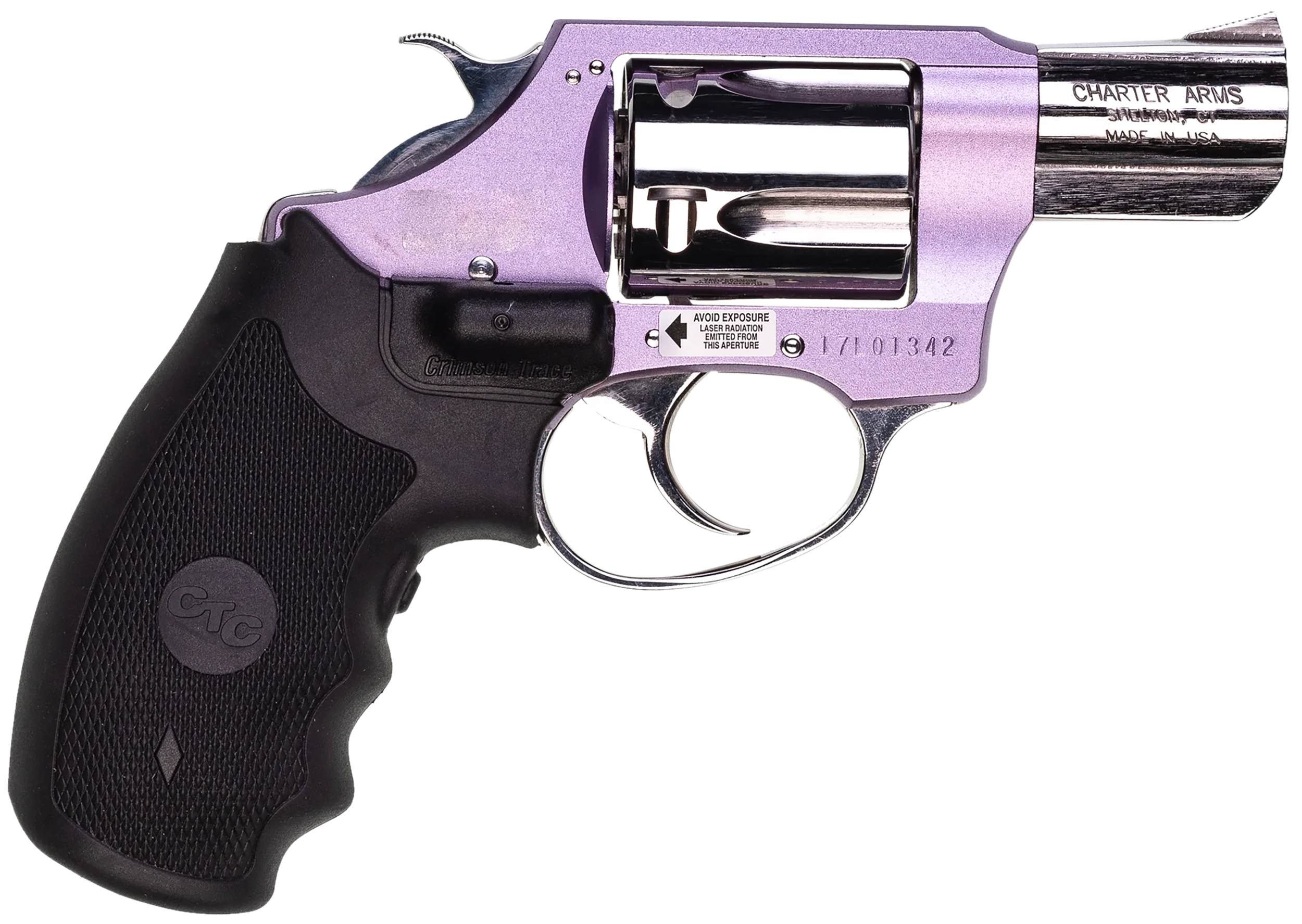 Charter Arms Undercover Lite 38 Special 2 Inch 5 Lavender Aluminum Frame