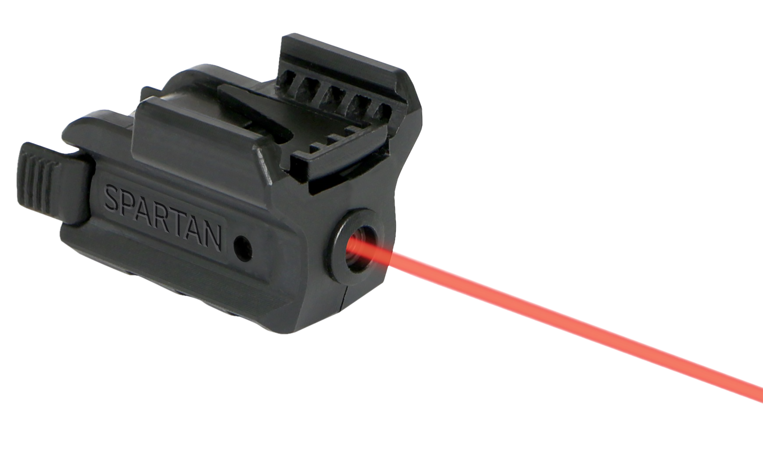 LaserMax Spsr Red Spartan Adjustable Fit Laser Handgun Picatinny rail Windage Elevation Ambidextrous