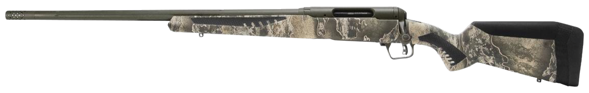 Savage 110 Timberline 270 Win 22" 4+1 OD Green Cerakote Realtree Excape Left Hand
