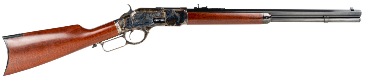 Taylors & Company 550173DE 1873 Taylor Tuned 357 Mag 10+1 20" Walnut Fixed Pistol Grip Stock Color Case Hardened