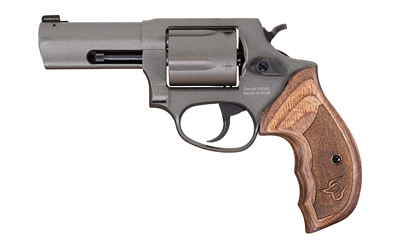 Taurus Defender 605 Revolver - Tungsten | 357 Mag / 38 Spl +P | 3" Barrel | 5rd | Front Night Sight | Altamont Wood Grips - 2-6053CNS - 725327935070