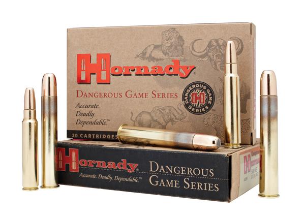 Hornady Dangerous Game Series Rifle Ammunition .376 Steyr 225 gr SP 2600 fps - 20/box