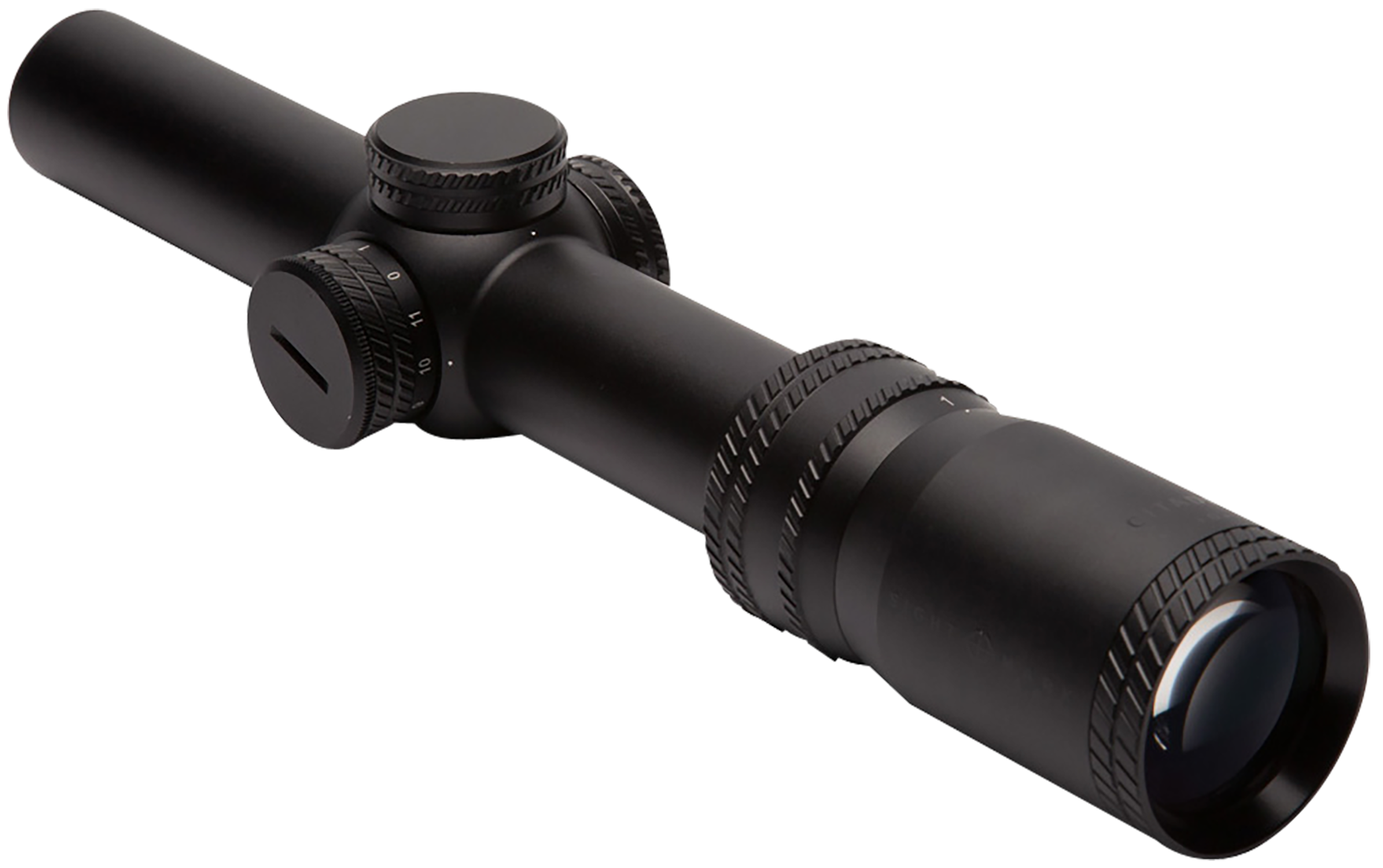 Sightmark SM13038CR1 Citadel  Matte Black 1-6x 24mm 30mm Tube Illuminated Red CR1 Reticle
