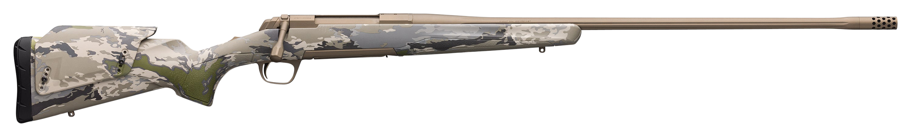 Browning X-Bolt Speed Long Range 6.5 PRC 26" 3+1 Smoked Bronze Cerakote Ovix Camo