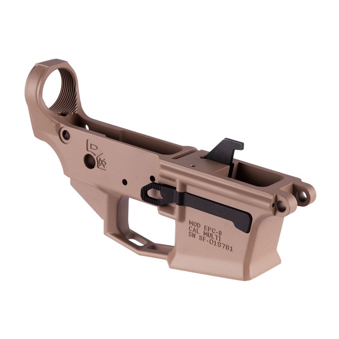 Aero Precision EPC 9 9mm N/A Flat Dark Earth Stripped Lower Receiver