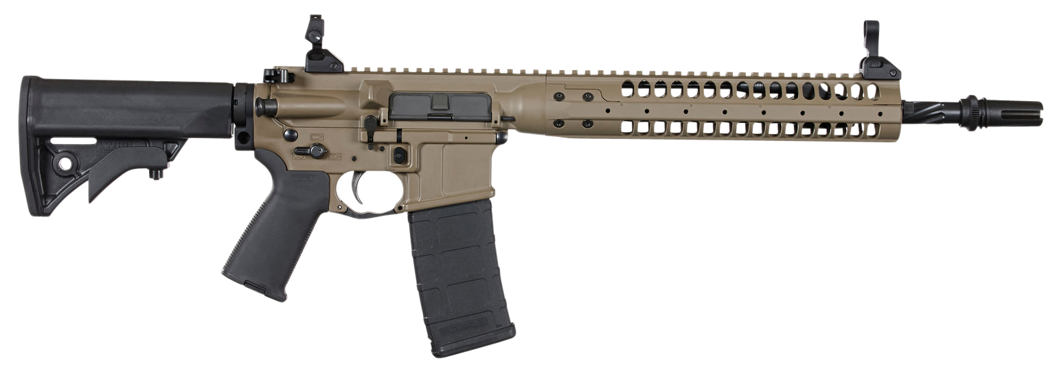 LWRC IC-Spr 5.56 NATO 16.1in 30 Rounds Patriot Brown