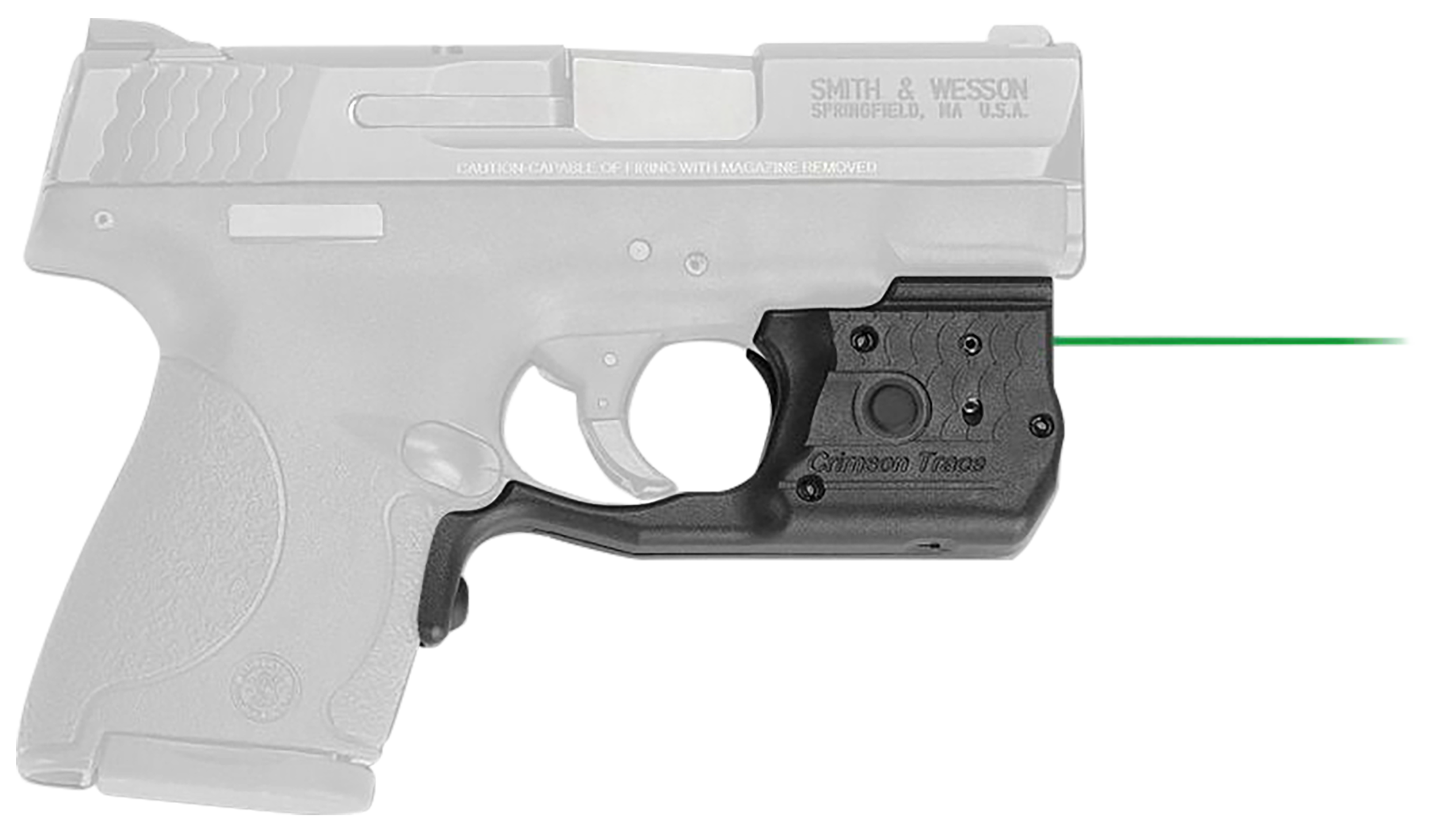 Crimson Trace Green Laserguard Pro for Smith & Wesson M&P Shield