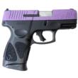 Taurus G3C 9mm Luger 3.2" Barrel 12 Rounds Purple Sparkle Optic Ready