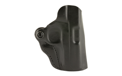 DeSantis Gunhide 019BA37Z0 Mini Scabbard  OWB Black Leather Belt Slide Fits Sig P938 Right Hand - 019BA37Z0 - 792695317630