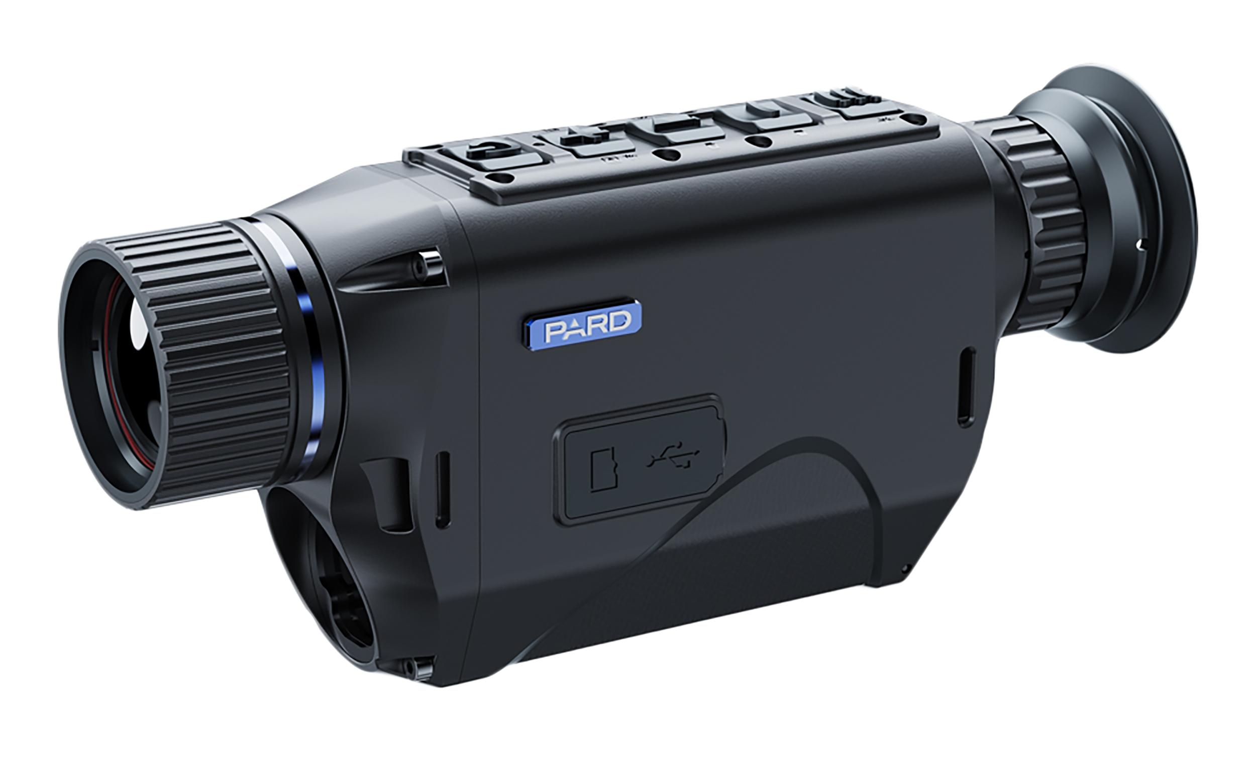 Pard Ta6225lrf Thermal Monocular 1.6x 25mm 640x480 50Hz 2x-8x Zoom Multi Reticle Laser Rangefinder