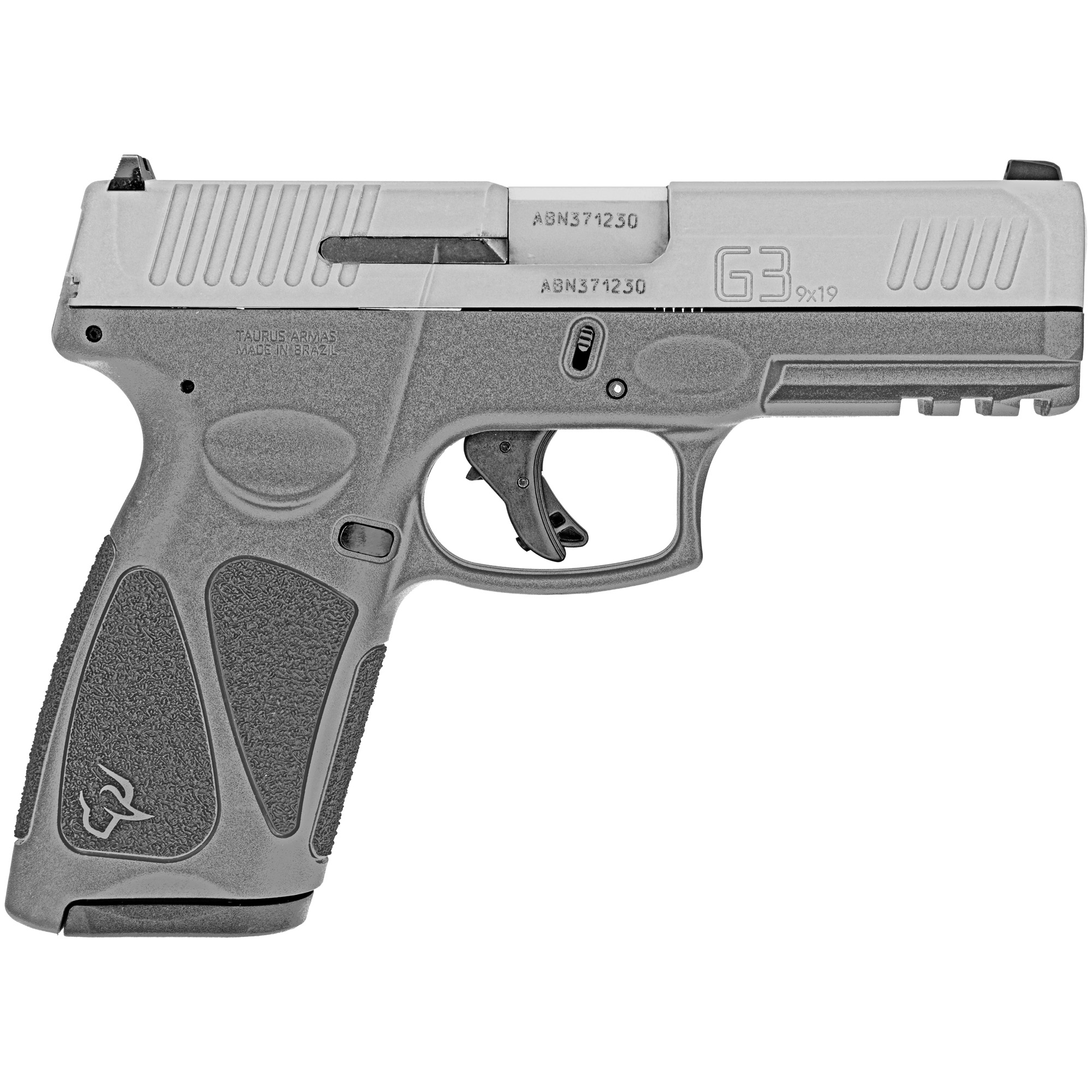 Taurus G3 Full Size Pistol - Gray / Stainless | 9mm | 4" Barrel | 17rd - 1-G3B949G - 725327625742