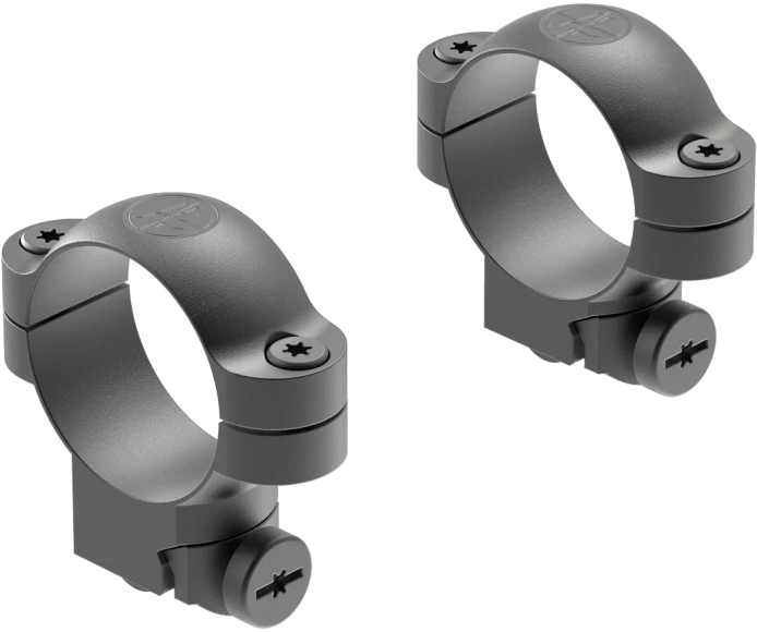 Leupold 51041 Ringmounts Scope Ring Set Matte Black Steel, 30mm Tube Medium Dovetail Fits Ruger M77