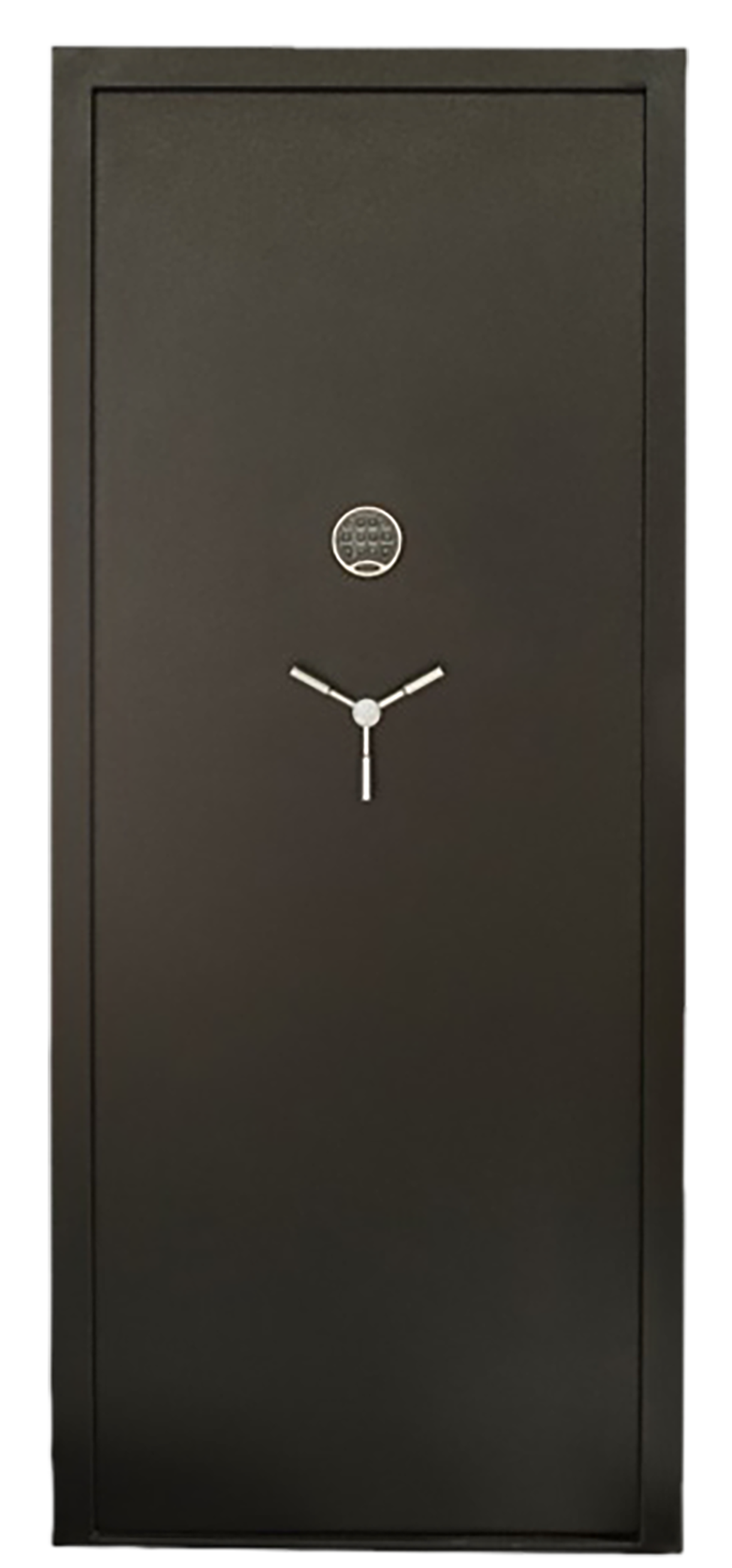 SnapSafe 75415 Vault Door  In-Swing Black 12 Gauge Steel 36.8" W x 81"H Access Code/Key Entry