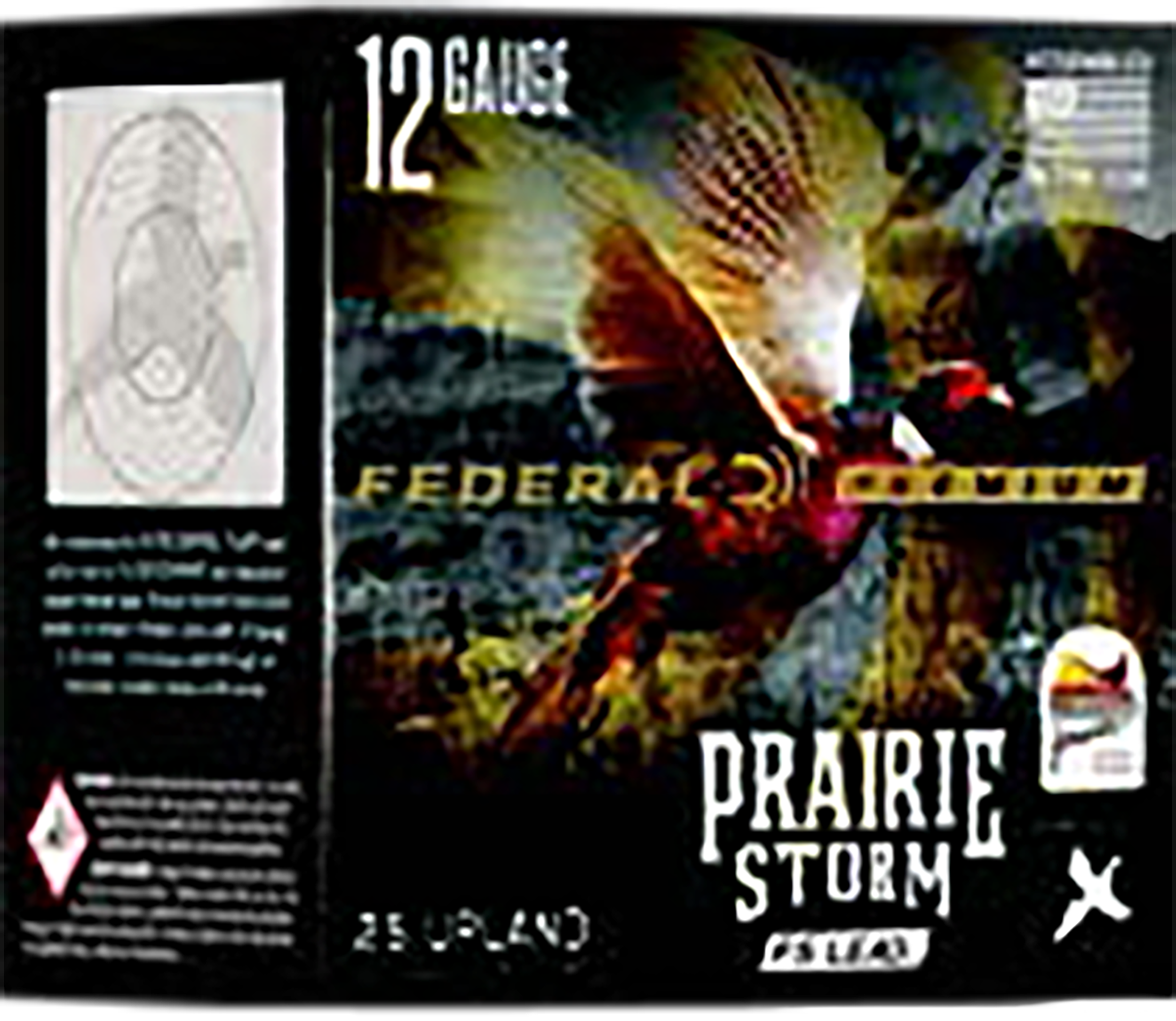 Federal PFX126FS6 Premium Prairie Storm FS 12Gauge 2.75" 1 1/4oz 6Shot 25 Rounds