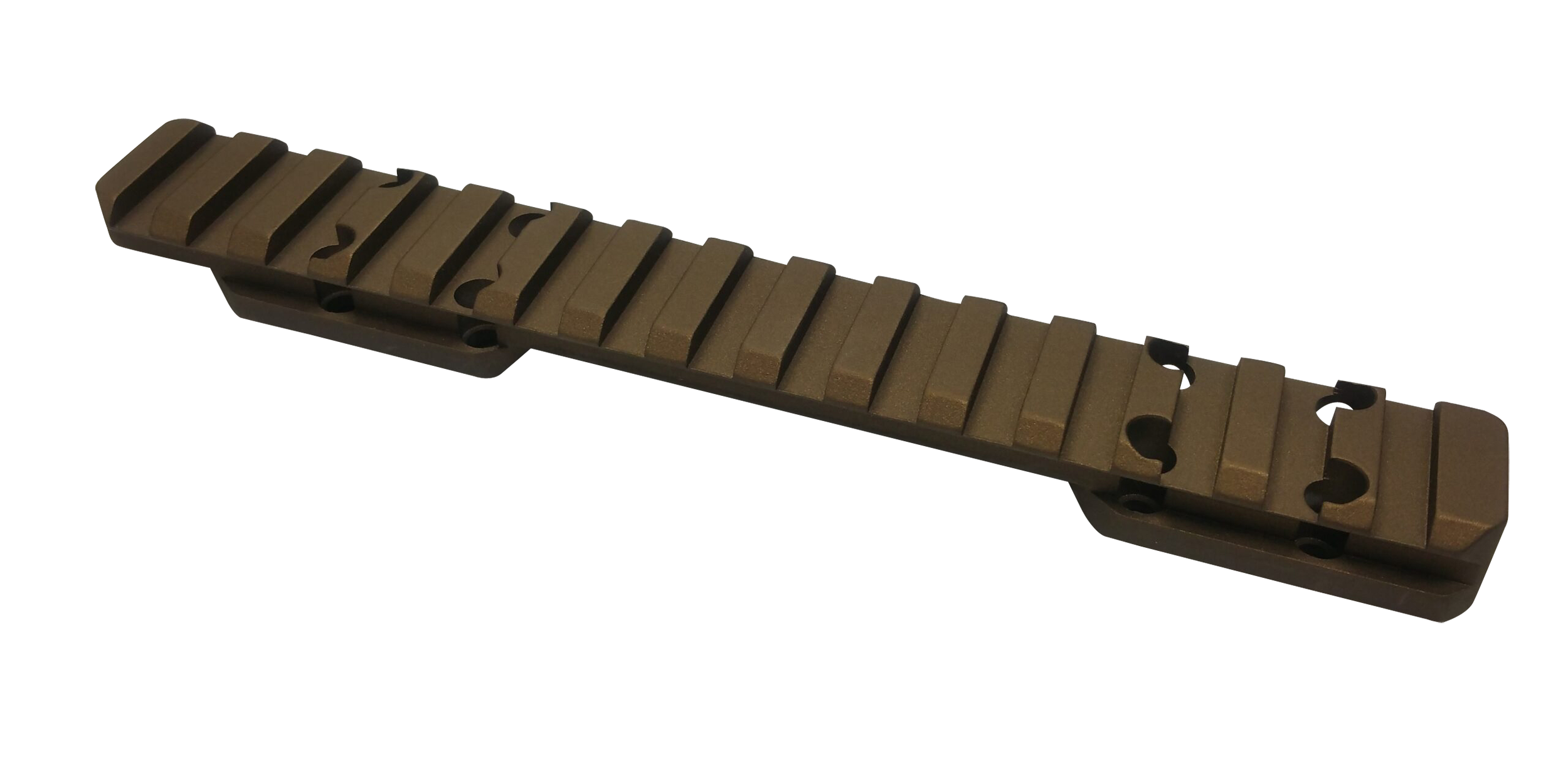 Talley Manufacturing Browning X-Bolt Smoked Bronze Picatinny Rail 0 MOA Long Action