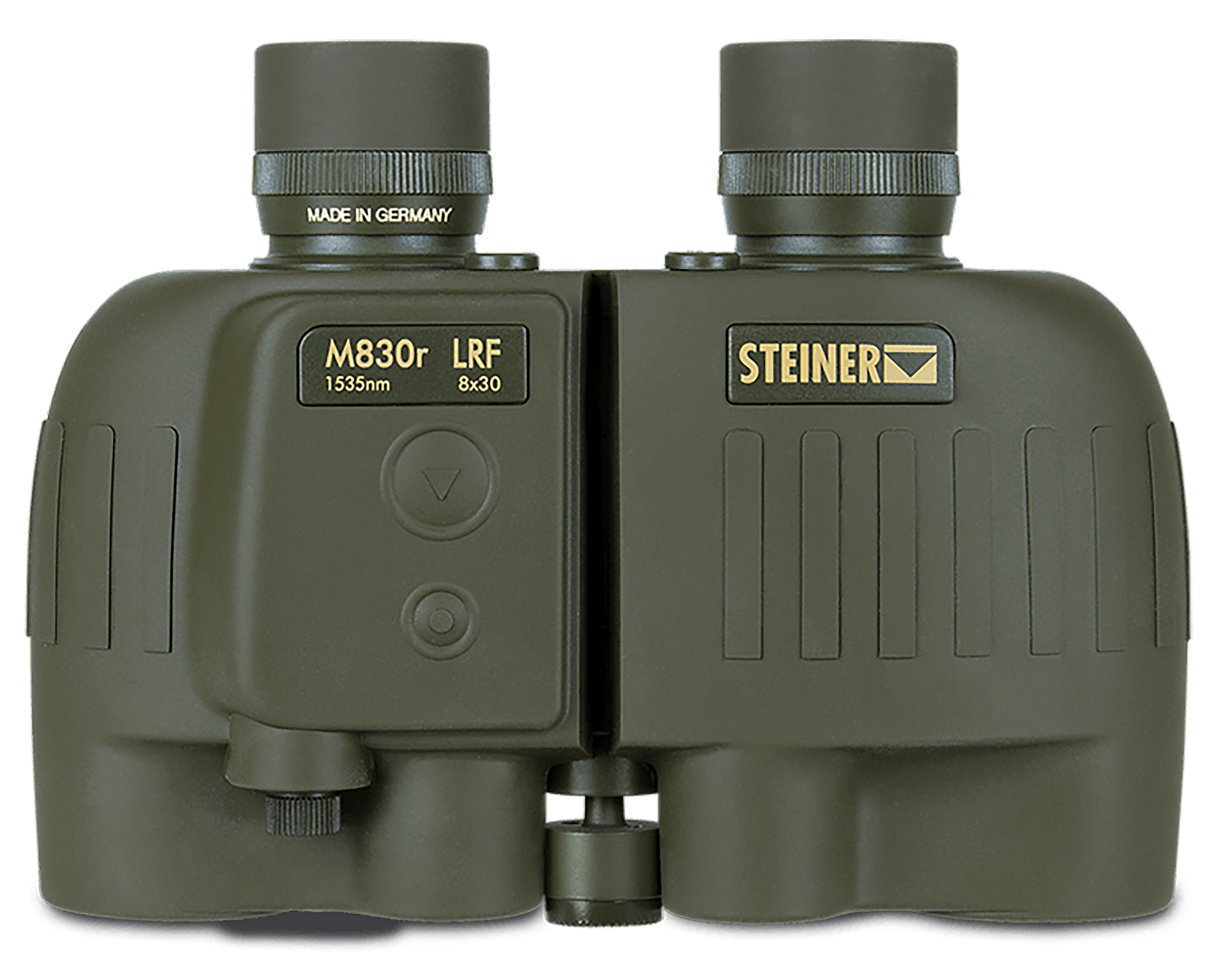 Steiner M830r 1535nm Lrf 8x30mm Floating Prism Sports Auto Focus Od Green Makrolon Tripod Mount