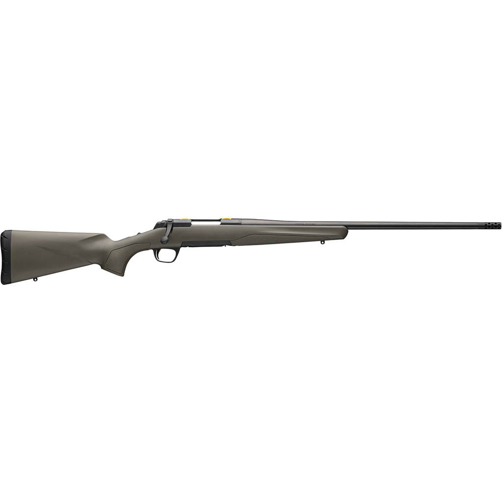 Browning X-Bolt Hunter 6.8 Western 24 3 Rd OD Green Matte Blued Threaded Barrel - 035597299 - 023614859345