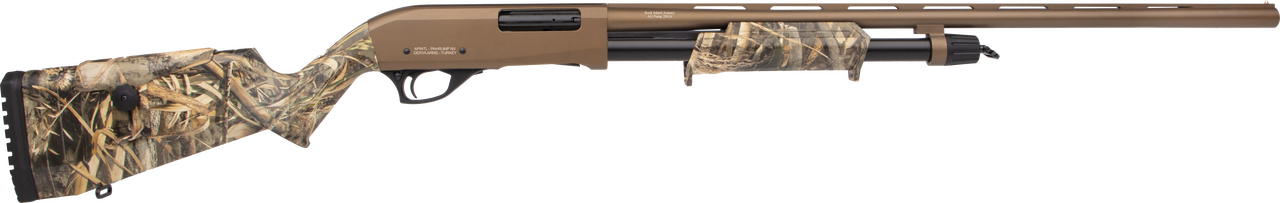 Armscor All Generations 410 Bore, 26in. Barrel, 5rd, Realtree Max-5 Camo Stock & Forend - Bronze (PA410H26MAXP)