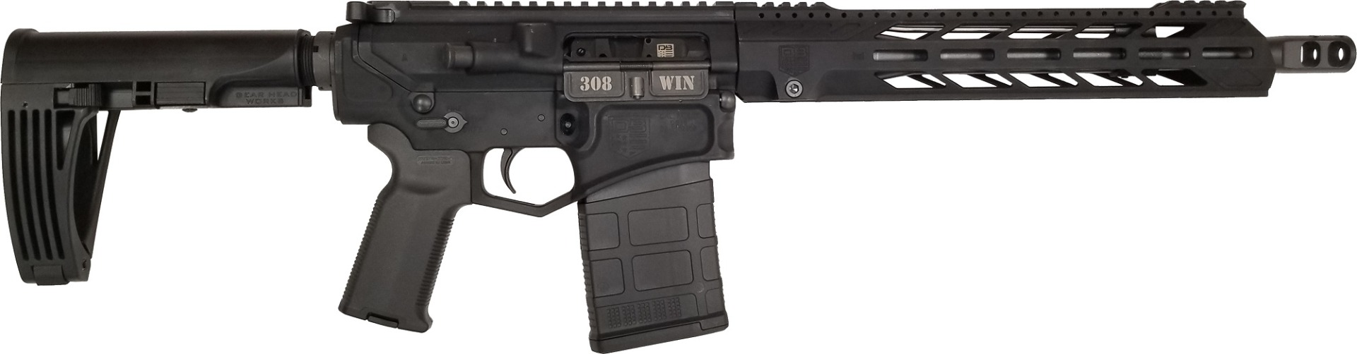 Diamondback DB10 .308 Winchester 13.5in 20rd Matte Finish Tailhook Brace