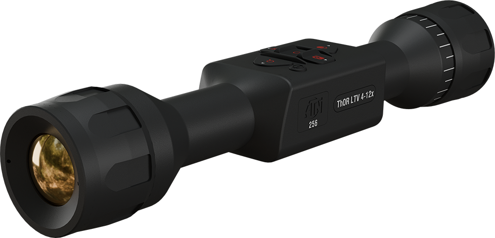 Atn Thor-LTV Thermal Scope 4-12x25mm Video Recording 30mm Mount