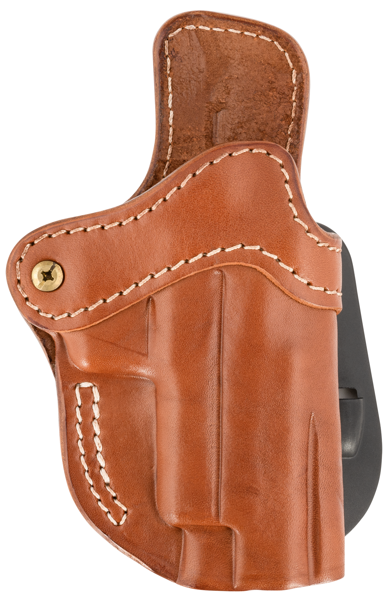 1791 Gunleather ORPDH23CBRR Paddle Holster Optic Ready OWB Size 2.3 Classic Brown Leather Paddle Fits Glock 17 Fits Walther PPQ Right Hand